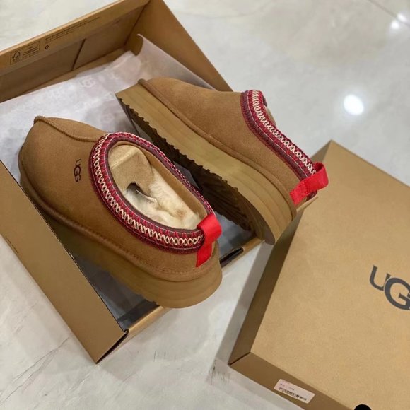 Women UGG Tasman SlipperChestnut Suede Upper - Picture 3 of 6